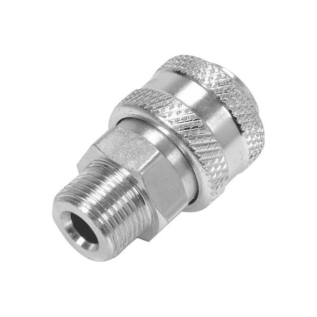 Соединение VOREL с внешней резьбой 3/8" Швидкорознімне, фото , изображение 3 | SNABZHENIE.com.ua