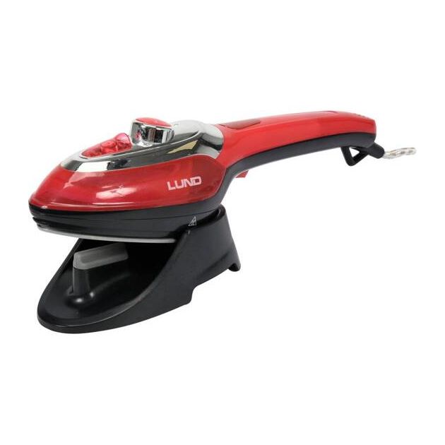 Пароочисник для одягу з праскою, 3 в 1 мережевий LUND : 1.1 кВт, ємність води- 100 мл + 2 щітки [10], фото , зображення 12 | SNABZHENIE.com.ua