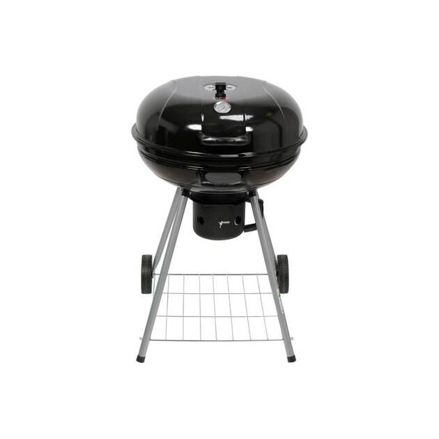 Гриль круглий вугільний LUND, Ø= 57 см, на 4 ніжках (2 з колесами) з кришкою, фото , зображення 3 | SNABZHENIE.com.ua