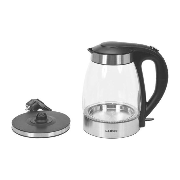 Электрочайник с LED подсветкой, 1,8 л, фото , изображение 3 | SNABZHENIE.com.ua