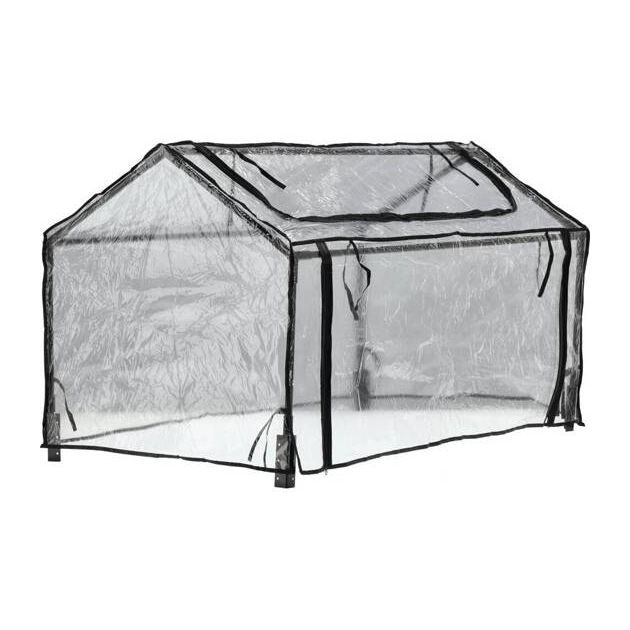 Теплица мини для дачи FLO, 60x80x120 см, ПВХ, фото , изображение 3 | SNABZHENIE.com.ua