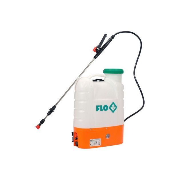 Оприскувач акумуляторний FLO ранцевий : 12В, 8 АГод, бак- 16 л, продукт.- 3 л/хв [1], фото , зображення 6 | SNABZHENIE.com.ua
