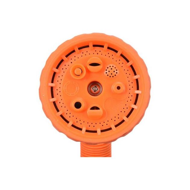 Зрошувач-пістолет 8-режимний FLO для шлангу 1/2, ABS-пластик, фото , изображение 2 | SNABZHENIE.com.ua