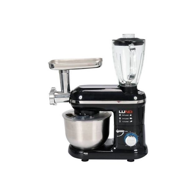 Кухонный комбайн LUND 3 в 1, 1.5 кВт, 4.5 л чаша, 6 скоростей, фото , изображение 2 | SNABZHENIE.com.ua