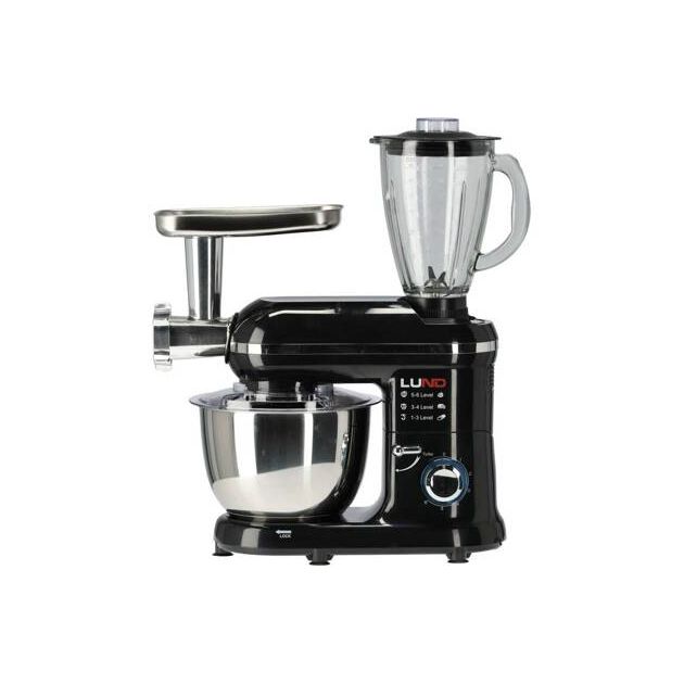 Кухонный комбайн LUND 3 в 1, 1.5 кВт, 4.5 л чаша, 6 скоростей, фото , изображение 7 | SNABZHENIE.com.ua