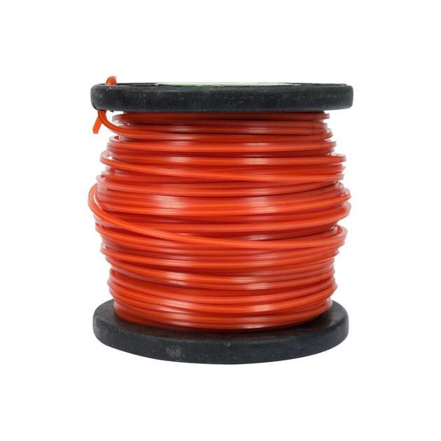 Жилка для тримера квадрат із серцевиною на котушці FLO 2,7 мм х 70 м [10/20], фото , зображення 4 | SNABZHENIE.com.ua