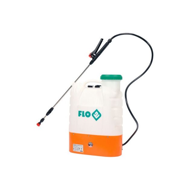 Оприскувач акумуляторний FLO ранцевий : 12В, 8 АГод, бак- 16 л, продукт.- 3 л/хв [1], фото , зображення 4 | SNABZHENIE.com.ua