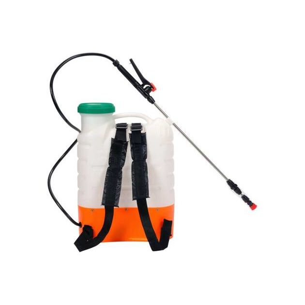 Оприскувач акумуляторний FLO ранцевий : 12В, 8 АГод, бак- 16 л, продукт.- 3 л/хв [1], фото , зображення 10 | SNABZHENIE.com.ua