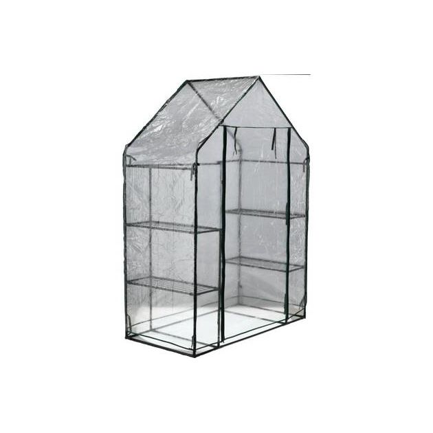 Мини-теплица садовая складная FLO, 143х73х195 см, с пленкой ПВХ, фото , изображение 5 | SNABZHENIE.com.ua
