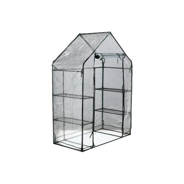 Мини-теплица садовая складная FLO, 143х73х195 см, с пленкой ПВХ, фото , изображение 7 | SNABZHENIE.com.ua