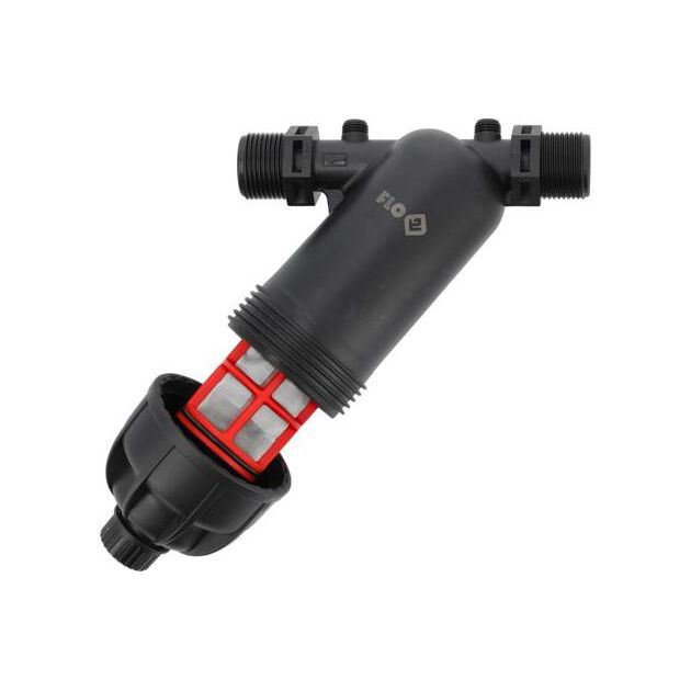 Фільтр водяний FLO 1" з гвинтовим приєднанням, 120 мкм, 0,8 MPa, фото , изображение 13 | SNABZHENIE.com.ua