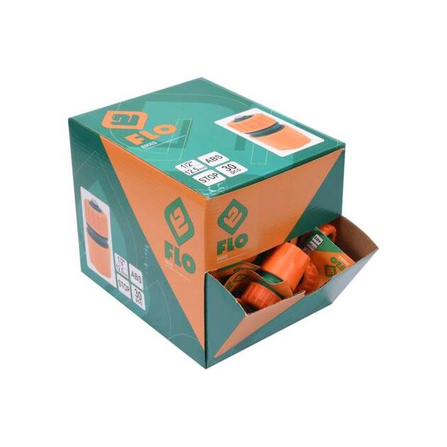 Муфта быстросъемная FLO с водо-стопом для шланга 1/2", фото , изображение 3 | SNABZHENIE.com.ua