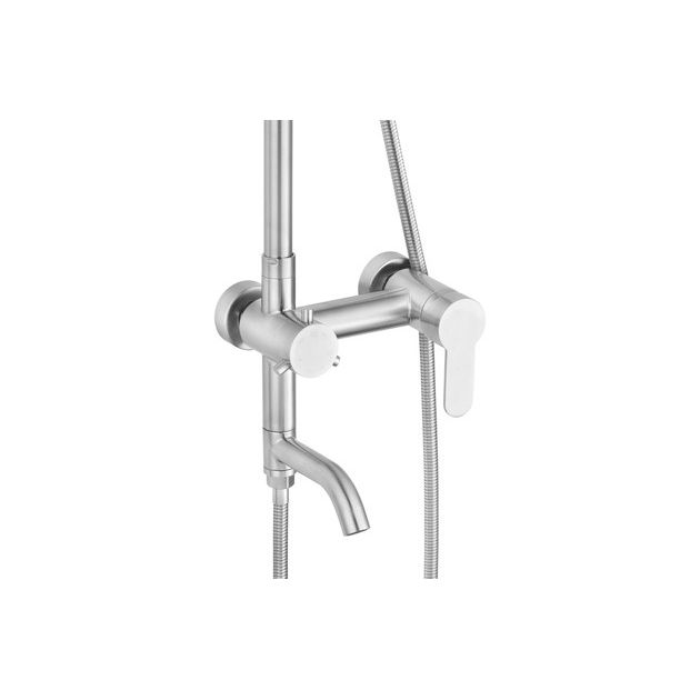 Опорная роликовая стойка VOREL, высота 68-105 см, max 60 кг, фото , изображение 8 | SNABZHENIE.com.ua