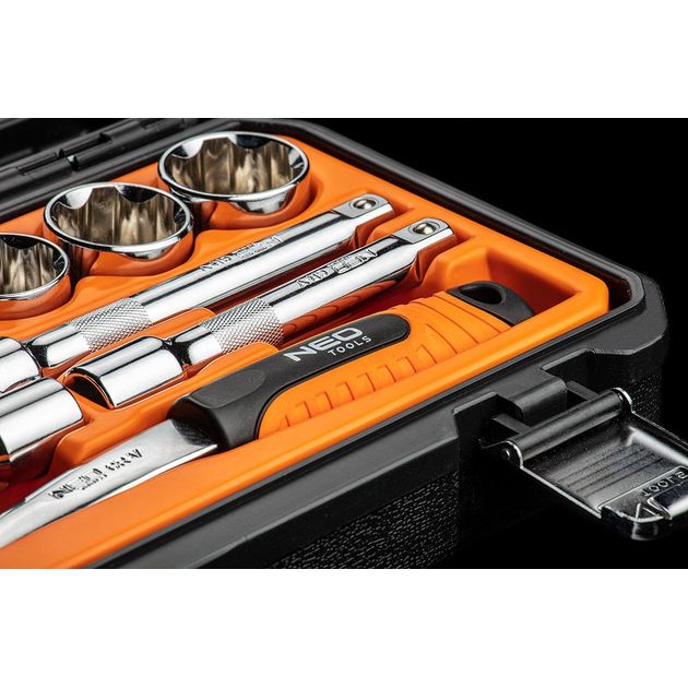 Набір змінних головок 1/2", 23 шт.*1 уп. NEO, фото , зображення 4 | SNABZHENIE.com.ua