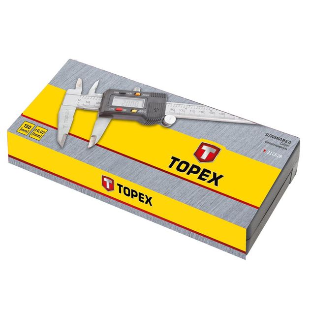Цифровой штангенциркуль TOPEX, 150 мм (31C628), фото , изображение 2 | SNABZHENIE.com.ua Цифровой штангенциркуль TOPEX, 150 мм (31C628), фото , изображение 2 | SNABZHENIE.com.ua