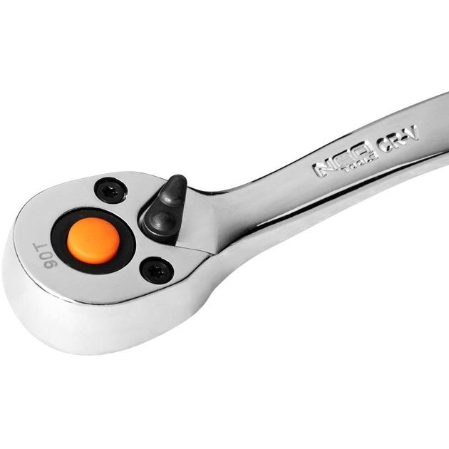 Neo Tools Набір інструментів, Набір торцевих головок, 20шт, 1/2", тріскачка 90 зубців, CrV, кейс, фото , изображение 7 | SNABZHENIE.com.ua Neo Tools Набір інструментів, Набір торцевих головок, 20шт, 1/2", тріскачка 90 зубців, CrV, кейс, фото , изображение 7 | SNABZHENIE.com.ua