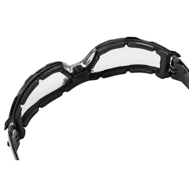 Защитные очки с пенопластовой вставкой, белые линзы, класс FT 97-520, фото , изображение 7 | SNABZHENIE.com.ua