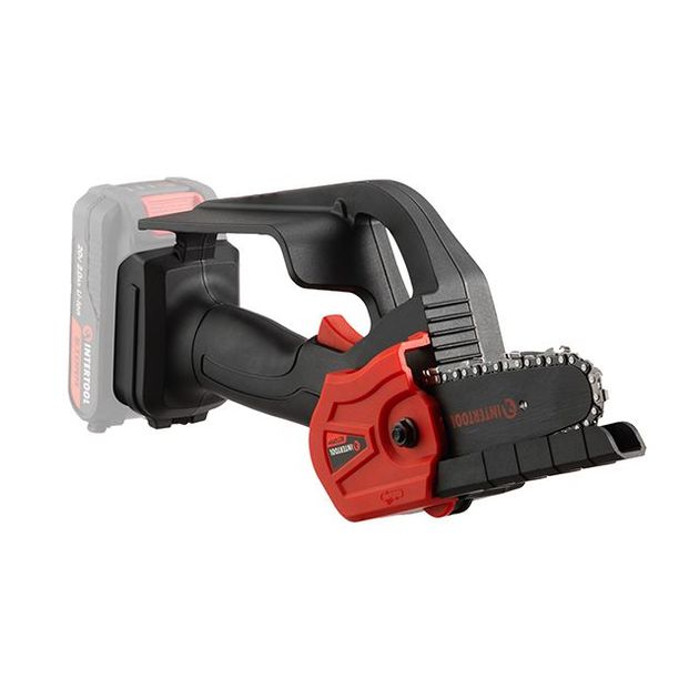 Міні-пила ланцюгова акумуляторна 20 В, шина 10 см, 4 м/с, без ЗУ і АКБ, STORM INTERTOOL WT-9110, фото , зображення 4 | SNABZHENIE.com.ua Міні-пила ланцюгова акумуляторна 20 В, шина 10 см, 4 м/с, без ЗУ і АКБ, STORM INTERTOOL WT-9110, фото , зображення 4 | SNABZHENIE.com.ua