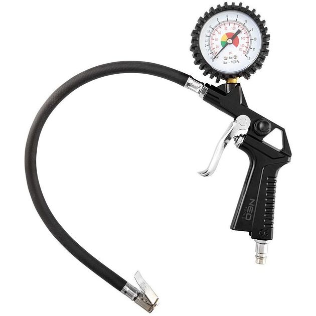 Набор покрасочный 5 шт, пистолет-распылитель NEO (14-699), фото , изображение 6 | SNABZHENIE.com.ua