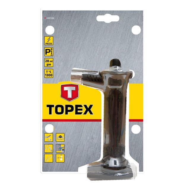 Микрогорелка TOPEX с пьезозажиганием, 28 мл, фото , изображение 2 | SNABZHENIE.com.ua Микрогорелка TOPEX с пьезозажиганием, 28 мл, фото , изображение 2 | SNABZHENIE.com.ua