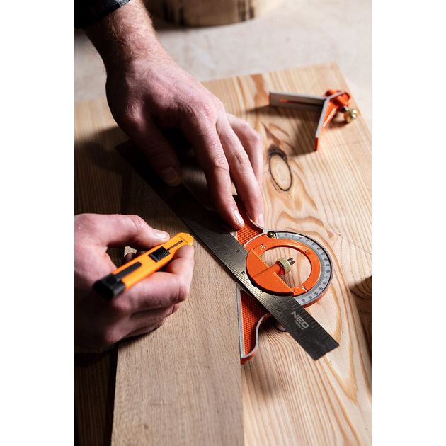 Мультикомбинированный квадрат 30 см NEO (72-120), фото , изображение 3 | SNABZHENIE.com.ua