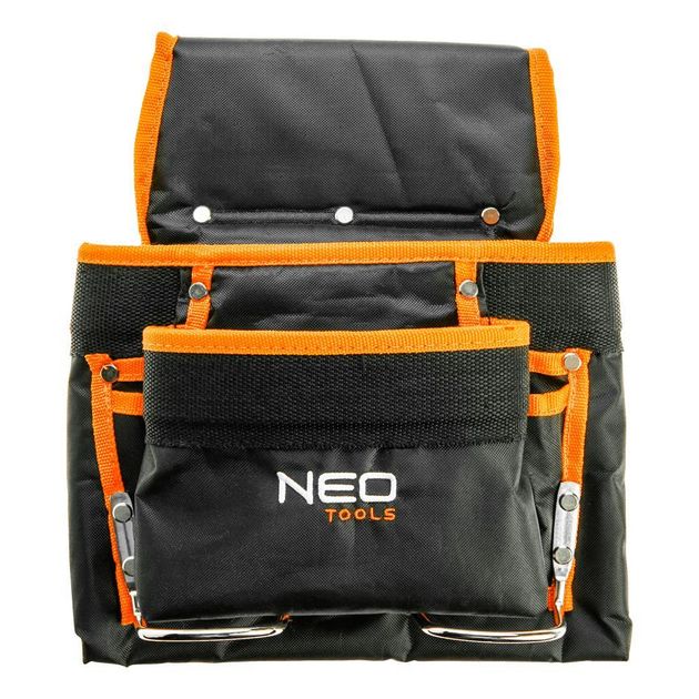 Карман для инструмента, 8 гнезд, металлические петли NEO, фото  | SNABZHENIE.com.ua