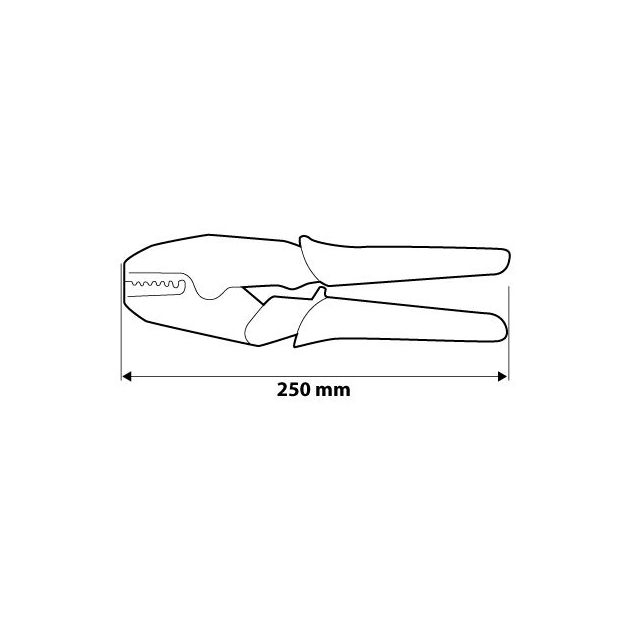 Клещи для обжима наконечников 22-12AWG NEO (01-502), фото , изображение 3 | SNABZHENIE.com.ua