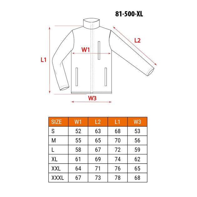 Флисовая блуза черная, размер XL/56 NEO (81-500-XL), фото , изображение 10 | SNABZHENIE.com.ua Флисовая блуза черная, размер XL/56 NEO (81-500-XL), фото , изображение 10 | SNABZHENIE.com.ua