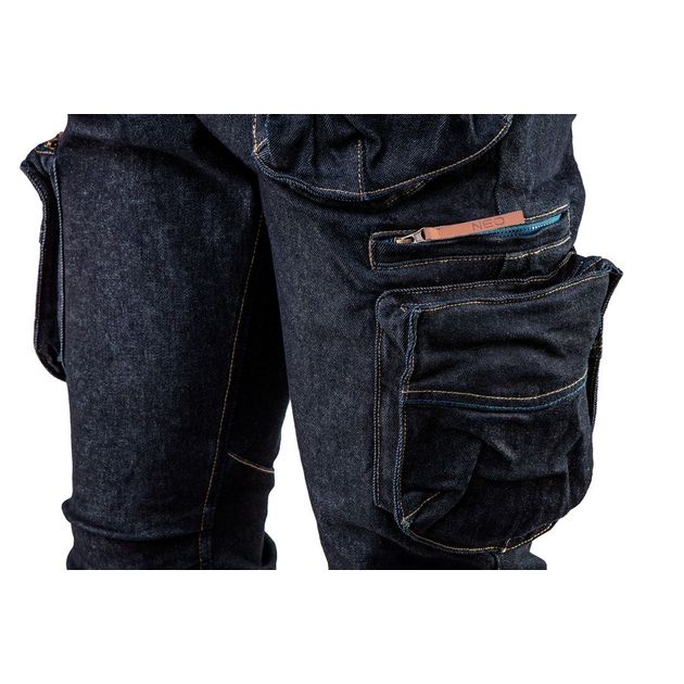 Штани робочі 5 кишень DENIM/50, розмір XL/52 NEO, фото , зображення 10 | SNABZHENIE.com.ua Штани робочі 5 кишень DENIM/50, розмір XL/52 NEO, фото , зображення 10 | SNABZHENIE.com.ua