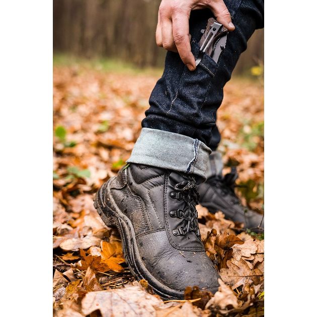 Робочі штани DENIM з 5 кишенями, розмір L, фото , изображение 7 | SNABZHENIE.com.ua