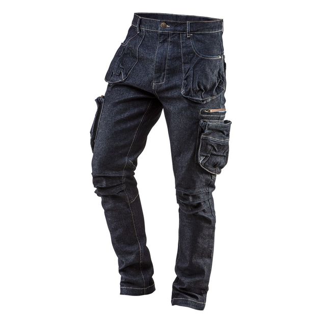 Робочі штани DENIM з 5 кишенями, розмір L, фото  | SNABZHENIE.com.ua