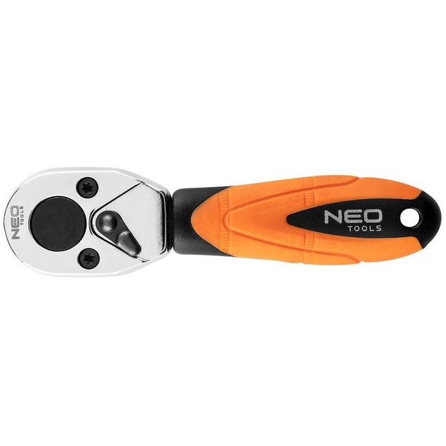 Ключ трещоточный 1/4" для насадок, 105 мм NEO (08-512), фото  | SNABZHENIE.com.ua