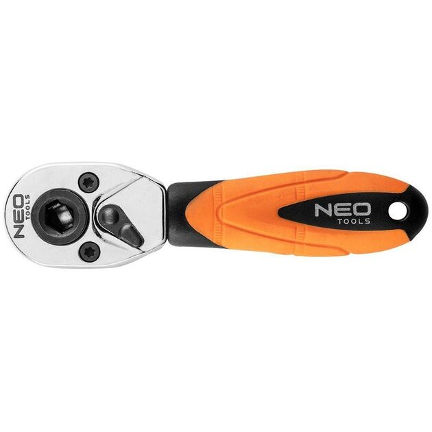 Трещотка для насадок и головок 1/4", 105 мм NEO (08-501), фото  | SNABZHENIE.com.ua