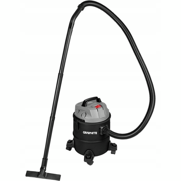 Пылесос GRAPHITE 59G614, 1200 Вт, 20 л, фото  | SNABZHENIE.com.ua