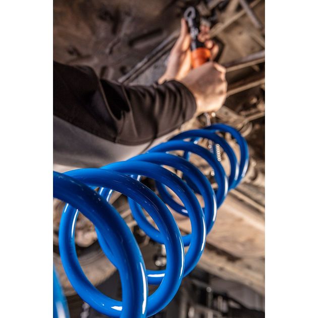 Шланг пневматический спиральный 6,5x10 мм, 10 м NEO (12-071), фото , изображение 4 | SNABZHENIE.com.ua