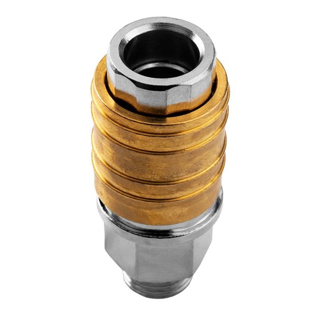 Муфта быстросъемная M 1/4 к компрессору NEO (12-635), фото , изображение 6 | SNABZHENIE.com.ua