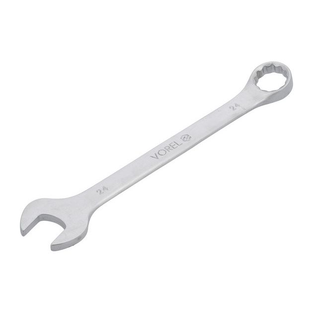 Ключ ріжково-накидний VOREL, Cr-V, М 24 мм, фото , зображення 4 | SNABZHENIE.com.ua