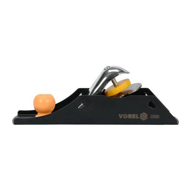 Рубанок столярный VOREL 200 мм, нож 42/1.6 мм, HRC 50-55, 65Mn, фото , изображение 5 | SNABZHENIE.com.ua