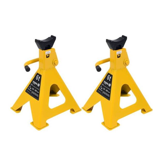 Подставки под автомобиль VOREL 6 т, 2 шт., фото , изображение 4 | SNABZHENIE.com.ua