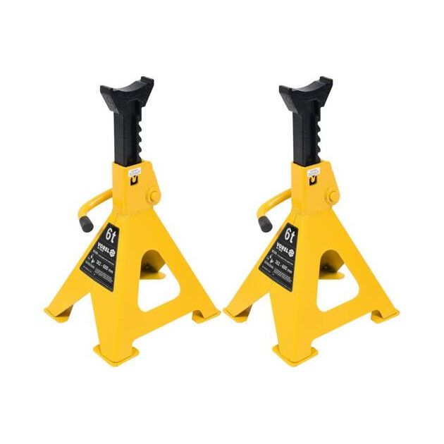 Подставки под автомобиль VOREL 6 т, 2 шт., фото , изображение 7 | SNABZHENIE.com.ua