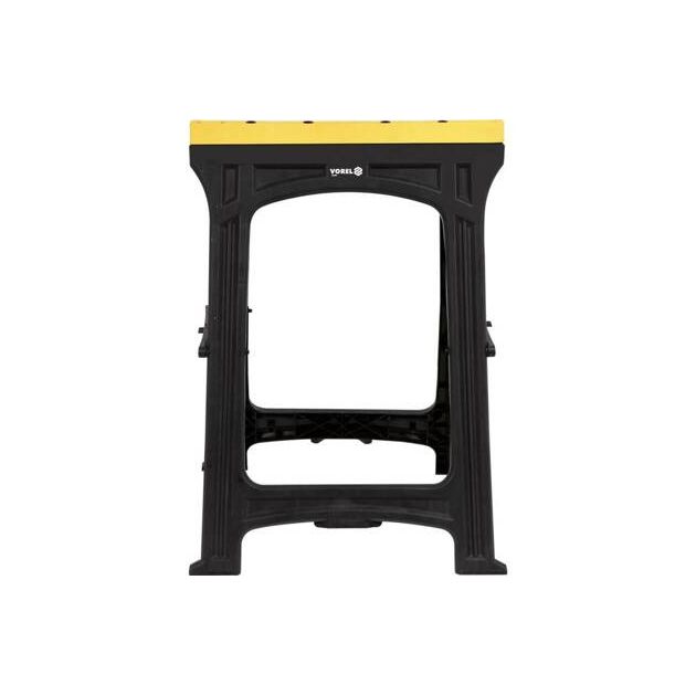 Стійки розкладні пластикові VOREL для макс. навантаж.- 75 кг/1. 2 шт [3], фото , зображення 5 | SNABZHENIE.com.ua