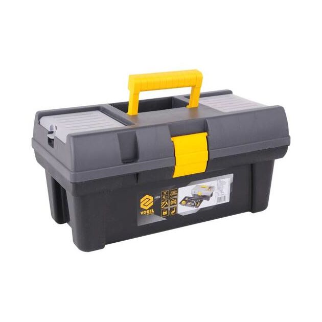 Ящик пластиковий для інструменту VOREL 16", 415x 226x 200 мм [1], фото , зображення 4 | SNABZHENIE.com.ua