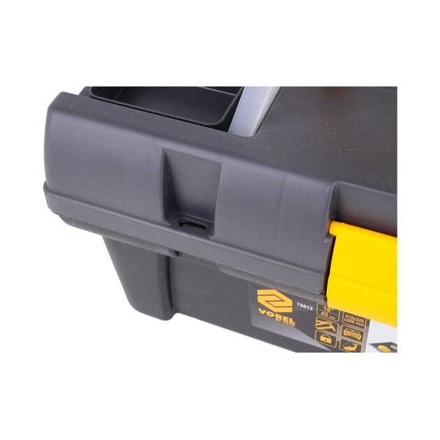 Ящик пластиковий для інструменту VOREL 16", 415x 226x 200 мм [1], фото , зображення 7 | SNABZHENIE.com.ua