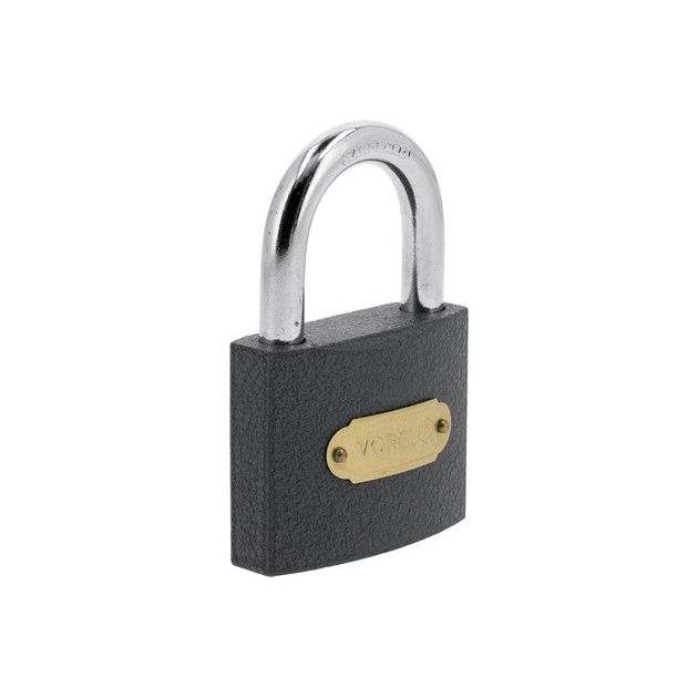 Замок навісний VOREL чавунний l=63мм-сірий [6/36], фото , зображення 7 | SNABZHENIE.com.ua