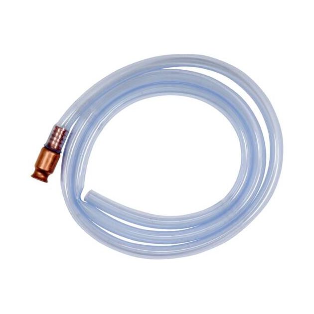 Шланг для зливу рідин самовсмоктуючий, зі зворотним клапаном VOREL : Ø=13 мм, L= 180 см, PVC [6/24], фото , зображення 9 | SNABZHENIE.com.ua