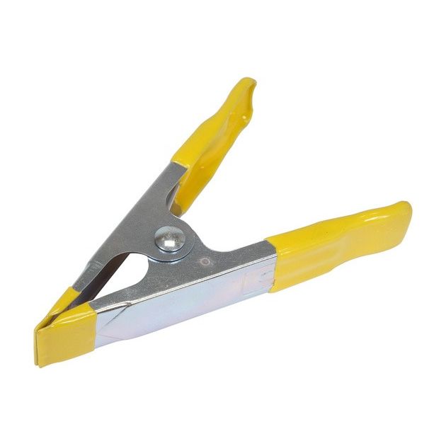 Струбцини прищіпка VOREL l= 100 мм, розвід губ- 35 мм зі сталі, 4 шт., фото , зображення 7 | SNABZHENIE.com.ua