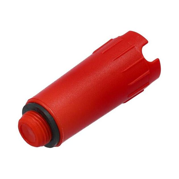 Заглушка монтажна до гідросистем VOREL Ø= 1/2", червона [20], фото , зображення 4 | SNABZHENIE.com.ua