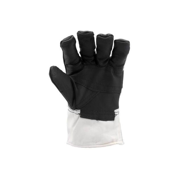 Рукавицы рабочие VOREL: хлопок + экокожа, размер 11, фото , изображение 10 | SNABZHENIE.com.ua