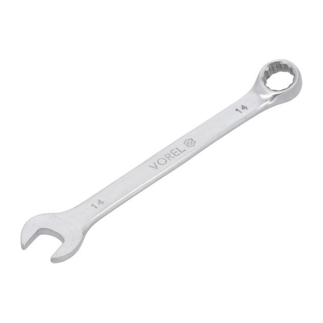 Ключ ріжково-накидний VOREL Cr-V М14 мм [20/200], фото , изображение 3 | SNABZHENIE.com.ua