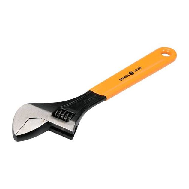 Ключ розвідний VOREL 375 мм з прогумованим руків'ям, фото , зображення 3 | SNABZHENIE.com.ua Ключ розвідний VOREL 375 мм з прогумованим руків'ям, фото , зображення 3 | SNABZHENIE.com.ua